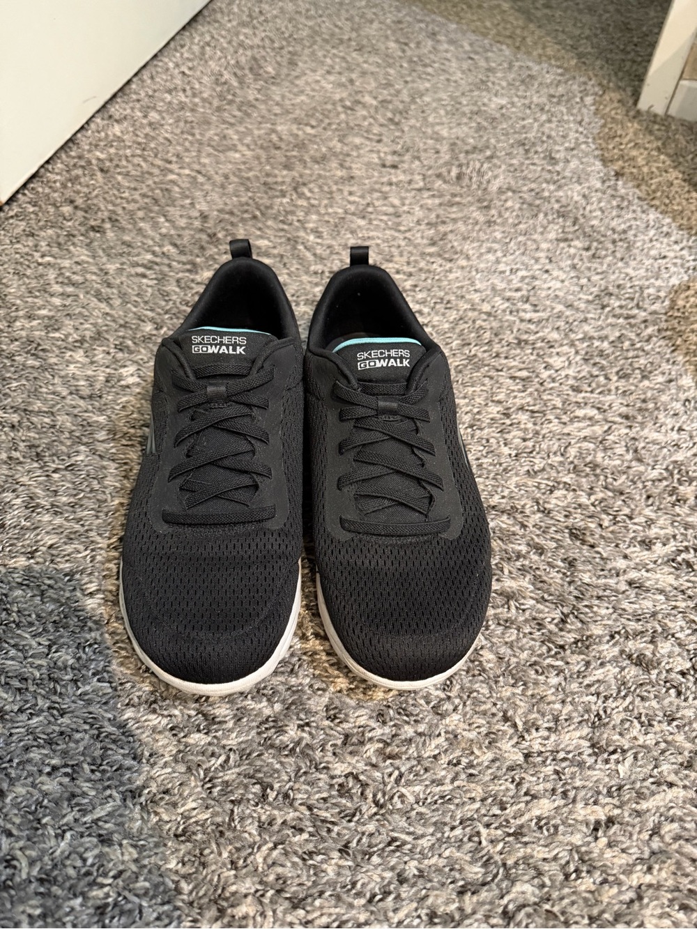 Skechers GOwalk Women’s Black Lightweight Walking Shoes